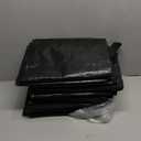 12 Pack Large Strong Moving Bags with Zippers & Carrying Handles - Water-Resistant - Heavy Duty Storage Tote for Space Saving Moving Storage, Fold Flat, Alternative to Moving Box (Black)