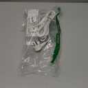 CCCEI 6 Outlets Dual Side Recessed Power Strip with 45W USB C Port, Furniture Flush Mount, Under Desk, Desk Top Multiple Outlet, Hidden Charging Station for Conference Table, Nightstand, White. 10FT.