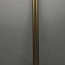 Ivilon Drapery Window Curtain Rod - End Cap Style Design 1 Inch Pole. 72 to 144 Inch Color Warm Gold