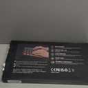 Wireless Keyboard and Mouse Combo, RGB Backlit, Rechargeable & Light Up Letters, Full-Size, Soft Typing, Sleep Mode, 2.4GHz Quiet Keyboard Set for Mac, Windows, Laptop, PC, Trueque KM42Pro (Black)