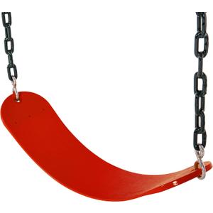 Jack & June Red Belt Playset Swing with 80 Chains Made for 5 and 6 Deck Height