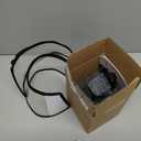 Sponge Core Dog Cone, Inflatable Dog Cone Collar Alternative, Dogs Donut Collar After Surgery, Soft Cone for Large Medium Small Dogs to Stop Licking, No Inflation Required, Clear View(Size 3, Gray) (Size 3(Neck: 10.5"- 13.0"))