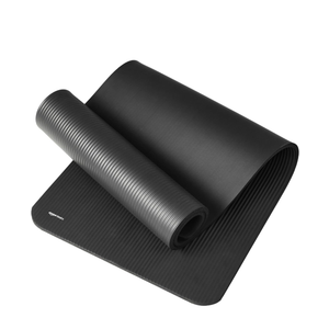 Amazon Basics 1/2 Inch Extra Thick Exercise Yoga Mat with Carrying Strap, Cushioned Support, for Fitness and Gym Workouts