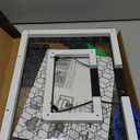 Basketball Hoop Indoor,Mini Hoop with LED Light/Scoreboard, Door Basketball Hoop Basketball Toys Gifts for 5 6 7 8 9 10 11 12 Year Old Boys Girls (Honeycomb Pattern)