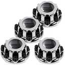Chrome 8 Lugs Wheel Center Cap for Silverado, Avalanche, Suburban, Express, Sierra, Yukon, Savana 1500 2500 3500, 16/17 Inch Rim Hub Cover, OEM Replacement, 4 Pieces