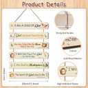 I am A Child of God Wood Sign,Woodland Animals Hanging Wooden Sign,Bible Verses Door Hanging,Christian Religious Wall Plaque,Inspirational Quotes Door Sign for Christian Nursery Home Room