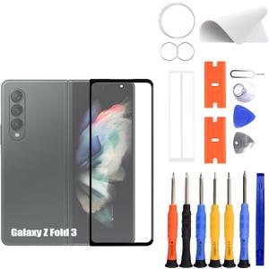 New Touch Screen Digitizer Replacement Compatible with Samsung Galaxy Z Fold 3 5G [7.6 inch] SM-F926B with Specialized Repair Tools Kit. (No LCD Digitizer)-with OCA Adhesive