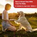 Dog Tie Out Cable - 10/15/20/25/30FT Heavy Duty for Large Dogs Up to 250LBS - Rosy Pink/Blue/Purple/Silver/Red/Green/Yellow