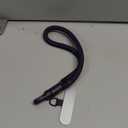 saxsion Lanyard for Phone, Self-Locking Phone Wrist Strap with 0.4mm Ultra-Thin Clip & 360° Hook, Anti-Drop Strap (Purple)