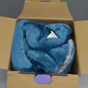 RENPHO Electric Heating Pad for Back, Mothers Day Gifts & Birthday Gifts for Mom Dad Women Men, FSA Eligible & HSA Store, Neck and Shoulder Heat Pad, Fast Heating, 24"x33", ETL Certified, Blue