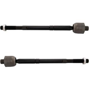 TRQ Front Inner Tie Rod Set 2 Piece Compatible with 2010-2016 Buick LaCrosse 11-13 Regal 14-19 Cadillac XTS