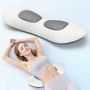 Lumbar Support Pillow for Bed Sleeping - Lower Pillow for Back Pain Relief
