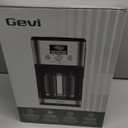 Gevi 14-Cup Programmable Coffee Maker, Drip Coffee Machine with Normal & Strong Brew for Home and Office, Glass Carafe, 2-Hour Keep Warm, Pause & Serve, Auto Shut Off, Silver