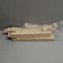 58 Inch Large Wooden Christmas Cross with 180 Lights, White Silk Scarf and Paper Star Lantern Lampshade, Jesus Christ Catholic Cross He is Risen Decor for Indoor Outdoor Holy Night