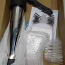 Churro Maker Machine, 21-Piece Stainless Steel Churro Gun Kit, Churros Maker Gun, Cookie Press Set, Hollow Churro, Spritz Cookie Press Gun with Piping Bag, Filler, 6 Tips, 9 Discs, 2 Brushes