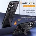 for S26 Ultra Case [Compatible with MagSafe] with Screen Protector, Magnetic Phone Case, for Samsung Galaxy S 26 Ultra Case Black