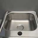 Elkay D115151 Dayton Single Bowl Drop-in Stainless Steel Bar Sink 15 x 15 with 2" Drain Hole