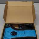 No Pull Dog Harness Adjustable Reflective Oxford Easy Control Large Dog Harness with A Free Heavy Duty 5ft Dog Leash, Large, Blue Harness+Leash