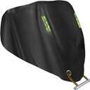 Motorcycle Cover All Season,Universal Weather Quality Waterproof Sun Outdoor Protection Scooter Shelter Tear Proof Night Reflective & Lock-Holes Storage Bag Fits up to 105" Motorcycles Vehicle