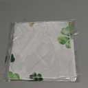 XCHI Green Hats Shamrock Coins St. Patrick's Day Tablecloth Round Table Cloth Washable Table Covers for Indoor Outdoor Dining Home Party Decorations 70x70 Inch