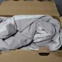 Bedsure Fluffy Comforter Set Queen - Super Soft Faux Fur Bed Set Cream White, Warm Plush Fleece Winter Bedding, 3 Pieces, 1 Shaggy Fuzzy All Seasons Queen Size Comforter with 2 Pillowcases