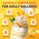 GPGP GreenPeople Vitamin D3 K2 Gummies, Vitamin D3 10000IU, K2 (MK-7) 200mcg, Vitamina D3 Con K2 Supplement with Hemp Oil, Turmeric fot Bones, Teeth & Immune Support, Sugar Free, 2 Packs