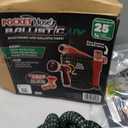 Pocket Hose Ballistic Double UV Edition 25 FT Expandable Garden Hose w/Pocket Pivot Swivel Connector, Anti-Burst Sleeve Reinforced w/Bulletproof Fiber, Lightweight, No-Kink, Compact, AS SEEN ON TV