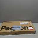 PEGZONE Speaker Stand Compatible with SONOS Era 300 and Era 100, Height Adjustable up to 42.6'', Floor Stand with Cable Management, Speaker Mount, Black, 1 Pack