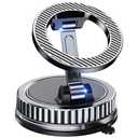 Car Phone Holder for Magsafe [2026 89+LBS Suction & 3700gf Magnetic] 360° Adjustable Cell Phone Mount, Phone Holders for Your Car Accessories Kit for iPhone 17-12 Series