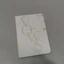 Fringe Studio Cotton Textured Paper Covers Mini Saddle Stitch Vow Books Set of 2, "VOWS AS YOURS", Approx. 4.25 w x 6.25 h, 72 Pg, Wedding Collection (982901)