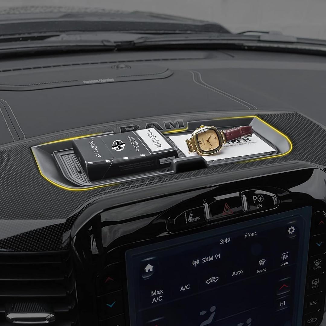 Dashboard Organizer Tray for 2019-2026 Dodge RAM 1500 Accessories