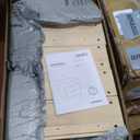 Prepac Simply Modern Nightstand Bedside Table, Natural Oak Nightstand for Bedroom, End Table with 2 Drawers and Open Shelf 23.75" W x 26.75" H x 16" D