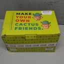 MODDA Crochet Kit for Beginners - Beginner Crochet Starter Kit with Easy-to-Follow Video Tutorials, Learn to Crochet Kits for Adults and Kids, DIY Knitting Supplies, Cactus Kit, 4 Pack Plants Family