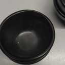 roro Handmade Matte Black Ceramic Conical Sauce Bowls, 3 oz Set of 4  Artisan Stoneware for Dips, Spices & Condiments  Lead-Free & Cadmium-Free