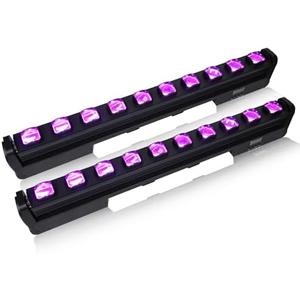 Betopper 10x15w RGBW Moving Beam LED Light Bar,10 Eye Stage Light Strobe Beam Like Spider RGBW 4IN1 DMX 512 & Sound Activated DJ Lighting for Theater KTV Club Ball Disco Event L1015 (2)
