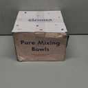 Ziruma Non-Toxic Mixing Bowls with Lids Set, Stainless Steel & Glass, 5 Pcs Plastic Free Bowls with Silicone Non-Slip Base, Dishwasher Safe Mixing Bowl Set