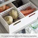 YAMAZAKI Home Tower Stacking Baskets / Fruit Basket/ Vegetable Basket - Abs Plastic -