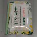 Small Trash Bags 4 Gallon, 100 Count Small Garbage Bag Bathroom White Mini Trash Bag Trash Can Liners Unscented Small Garbage Bags for Bathroom Can