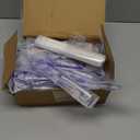 Kid2Kit 100 Sets 1mL Colostrum Collector Syringes, Colostrum Collection Kit 100 1mL Syringes with Cap, 1 Measuring Cup, 10 Storage Bags, 100 Labels