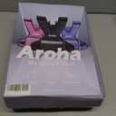 Adjustable Weighted Vest for Women & Men, 4-10lb/11-20lb/20-32lb Vest with 6 Ironsand Weights for Strength Training and Home Workout, Weight Vest with Reflective Strip for Running, Walking (Black)