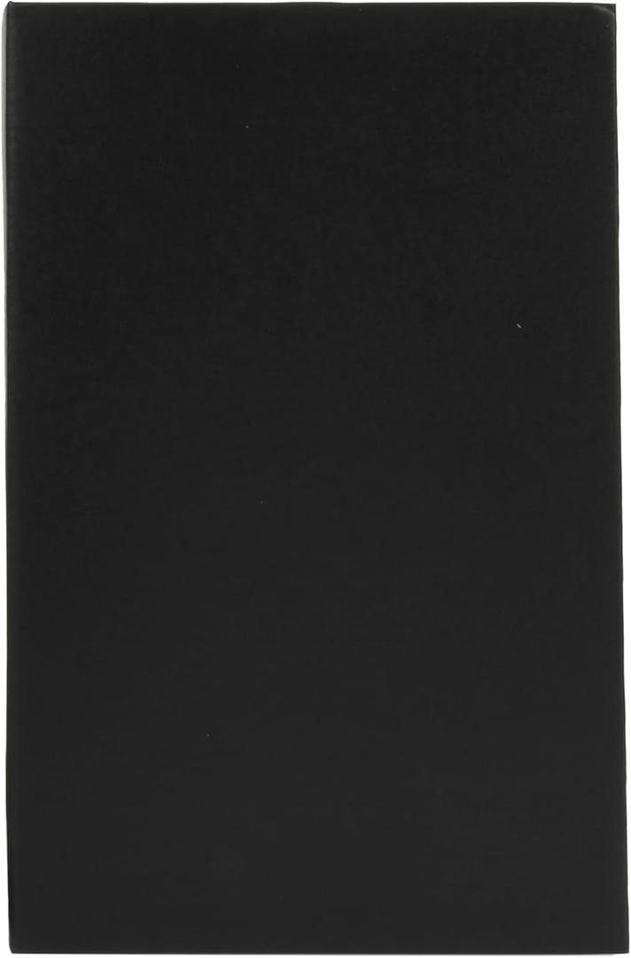 Classic Black Photo Album, Holds 3 Photos per Page, 4"x6" Photos, 8.46" X 13.22" X 2.6"