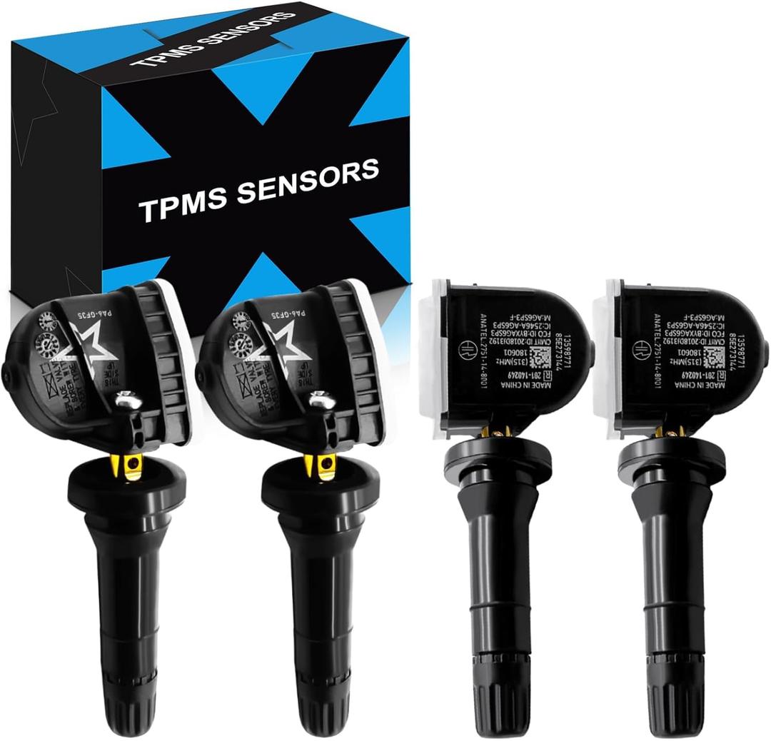 Pre-Programed 13598771 Tire Pressure Sensor for:-GMC Canyon Savana 1500 Terrain Yukon for:-Chevrolet Spark 2013-2022 Uplander 2008 Suburban 2015-2020 for:-Pontiac G3 G5 G6 G8, TPMS Sensor