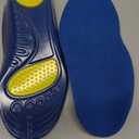 Bacophy Kids Orthotic Arch Support Shoe Insoles, Children Pu Cushioning Inserts, Shock Absorption Velvet Surfaces Deep Heel Cup Inner Sole for Flat Feet, Plantar Fasciitis, Feet Heel Pain Relief (8.5-10 M US Toddlers, Blue)