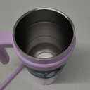 REDUCE 24oz Tumbler with Handle, Vacuum Insulated Stainless Steel Travel Mug with Sip-It-Your-Way Lid and Straw - Keeps Drinks Cold for up to 24 Hours - Sweat Resistant, Dishwasher Safe - OG Lilac Bud