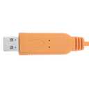 Micro USB Console Cable for HPE Aruba Wireless AP FTDI Console Cable JY728A AP-CBL-SERU 3.3V TTL USB Type A to Micro B 80CM