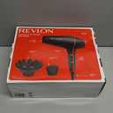 REVLON SmoothStay Coconut Oil Infused Hair Dryer with Diffuser & Concentrator - Ionic Ceramic Blow Dryer for Frizz Control, Shine, Smoothness & Volume, 1875W Lightweight Salon-Quality