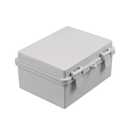 CrocSee ABS Plastic Dustproof Waterproof IP65 Junction Box Universal Durable Electrical Project Enclosure with Lock (8.6"x6.7"x4.3")