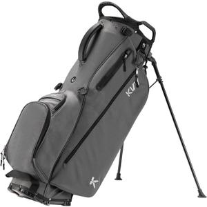 KVV Lightweight Golf Stand Bag with 7 Way Full-Length Dividers, 5 Zippered Pockets, Automatically Adjustable Dual Straps，Elegant Design