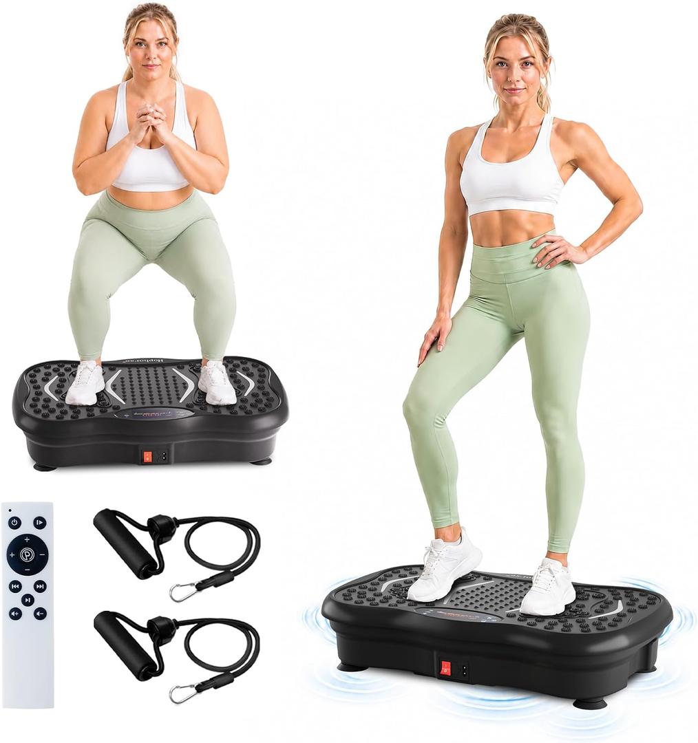 Vibration Plate Exercise Machine for Weight Loss, 200 Levels
