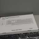 Wireless Keyboard and Mouse Combo, Full Size Silent Ergonomic Keyboard and Mouse, Long Battery Life, Optical Mouse, 2.4G Lag-Free Cordless Mice Keyboard for Computer, Mac, Laptop, PC, Windows